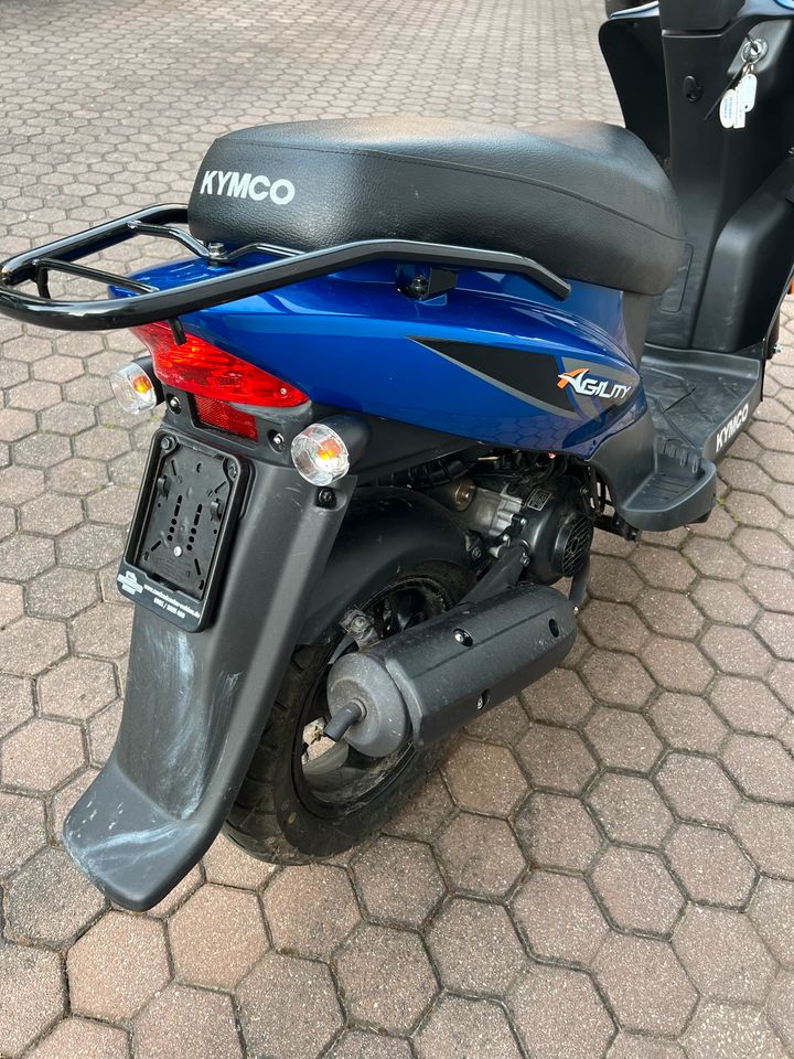 ✅ kymco Agility 50 Motorroller Nur 1370KM Mofa 25 km/h Roller in Oberasbach