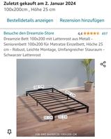 Dreamzie Bett 100x200 mit Lattenrost aus Metall Berlin - Tempelhof Vorschau