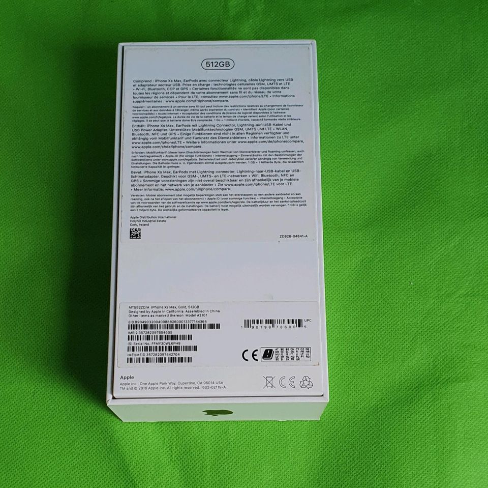 Apple, iPhone XS Max, 512GB, Gold in Celle