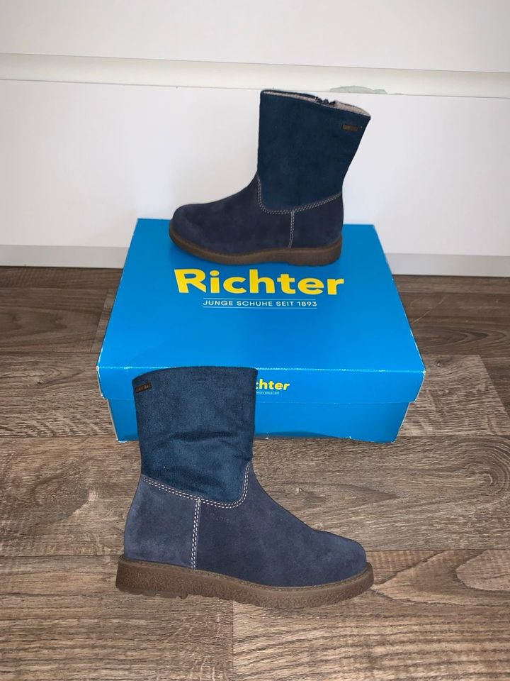 Neu! Richter Tex Winterstiefel blau für Mädchen Gr.28 (Festpreis) in Kaiserslautern