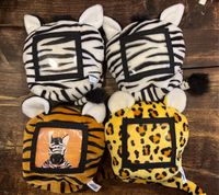 4er Nici Wildfriends Bilderrahmen Sitzsack Zebra, Tiger, Leopard Nordrhein-Westfalen - Marl Vorschau