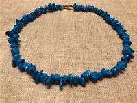 Kette Collier Türkis blau Halbedelstein ca. 40 cm München - Schwabing-Freimann Vorschau