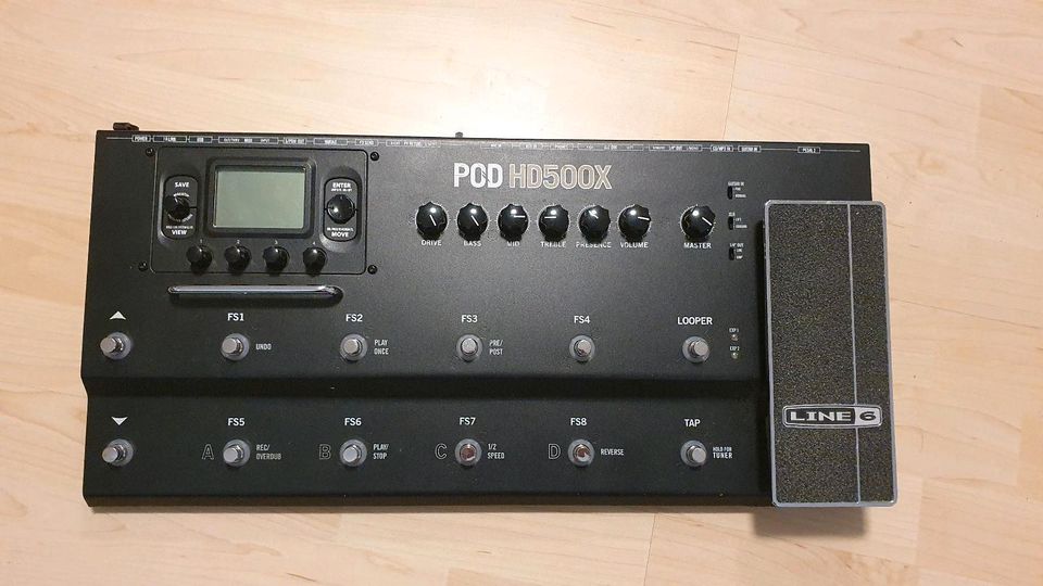 Line 6 POD HD 500X in Mögglingen