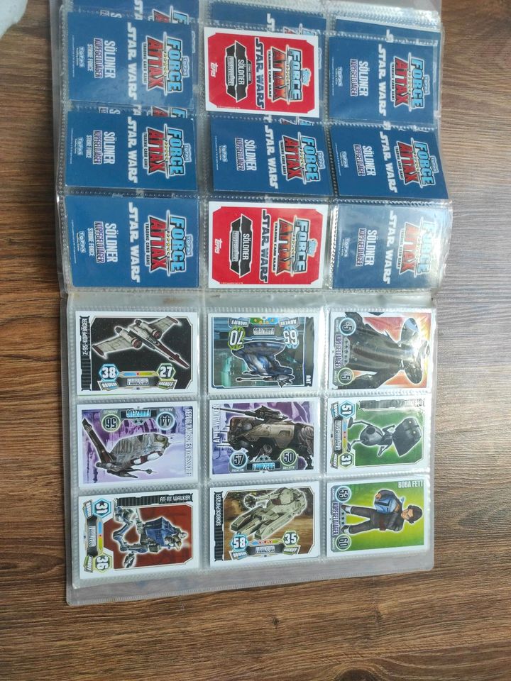 Sammelkarten Star Wars force Attax in Viersen