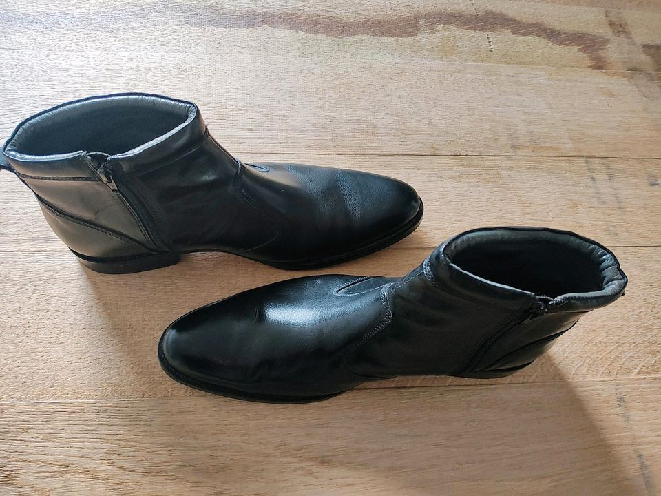 Otto Kern Stiefeletten Herren Gr. 46 schwarz Leder NEU in Nottuln