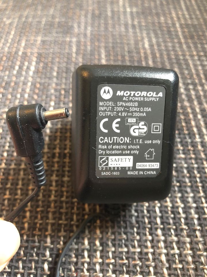 Netzteil Motorola 4,8V, 350mA in Darmstadt