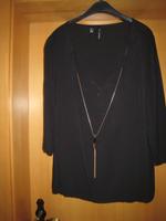 Damen Bluse, transparent, schwarz Gr. M (38/40), von MANGO Bayern - Schwarzenbach a d Saale Vorschau