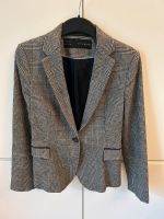 Zara Blazer kariert, grau-schwarz-weiß, Größe S Frankfurt am Main - Nordend Vorschau