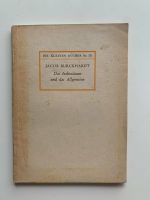 Jacob Burckhardt,Das Individuum und das Allgemeine Dortmund - Innenstadt-Ost Vorschau