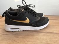 Nike Thea Damen Sneaker Gr 38 Schwarz Gold Neuhausen-Nymphenburg - Neuhausen Vorschau