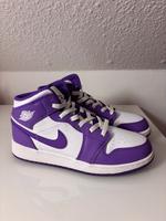 Fast neue Jordan Mid in Violett - Original Niedersachsen - Apen Vorschau