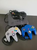 Nintendo N64 Konsole mit zwei Controllern Baden-Württemberg - Remshalden Vorschau