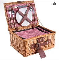 Picknickkorb Set Rattan/Bast Neu München - Au-Haidhausen Vorschau