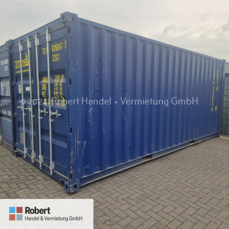 20 Fuss Lagercontainer, gebraucht Seecontainer, Container, Baucontainer, Materialcontainer in Stuttgart
