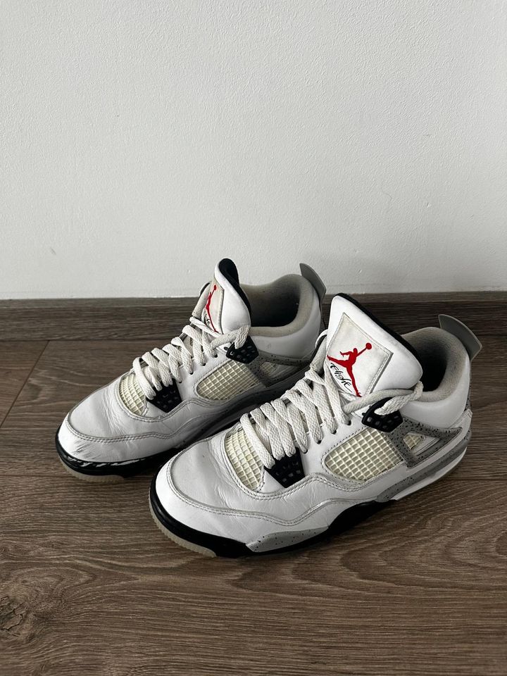 Nike Jordan 4 - Golf - white cement - Größe 40 in Rüsselsheim
