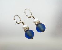 Ohrringe Ohrstecker Murano Muranoglas Swarovski Perlen blau Hamburg-Nord - Hamburg Winterhude Vorschau