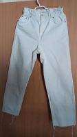 Bershka Paperback-Jeans cremeweiß Gr. 38 Hessen - Eltville Vorschau