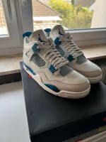 AIR JORDAN 4 RETRO - off white/millitary blue Eu:(GS)40/(Men)45.5 Hessen - Wächtersbach Vorschau