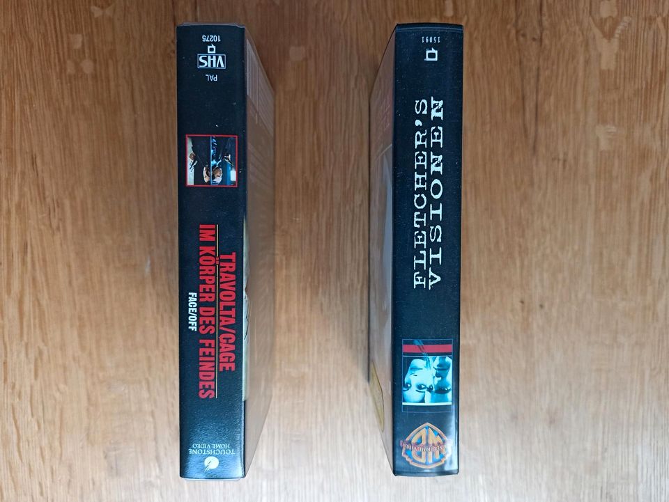 2x Videokassette | Eletcher's Visionen | Im Körper des Feindes in Weil der Stadt