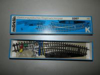 Märklin H0 K-Gleis Vollprofil 2267 elektr. Bogenweiche r+l Nordrhein-Westfalen - Neunkirchen-Seelscheid Vorschau