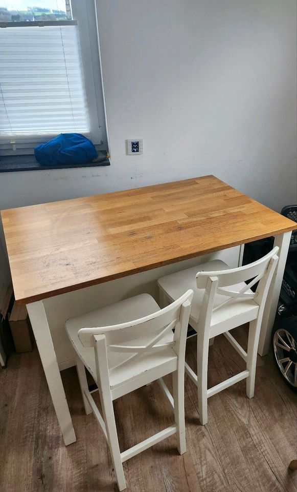 Kücheninsel von Ikea mit 2 Stühlen! in Lindlar