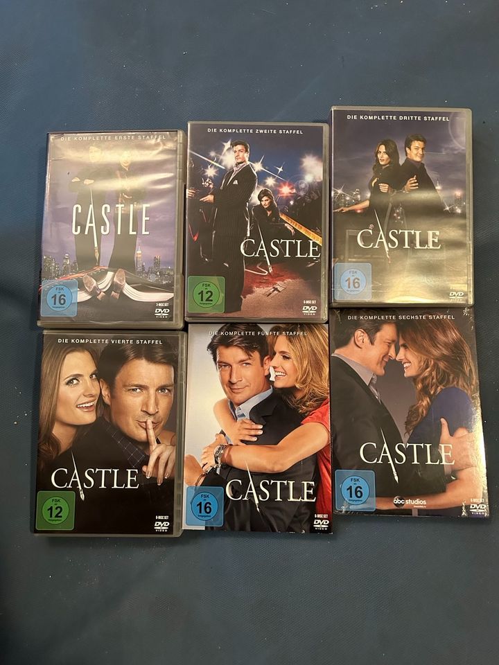 Castle Die Serie DVD Staffel 1-6 in Schaafheim