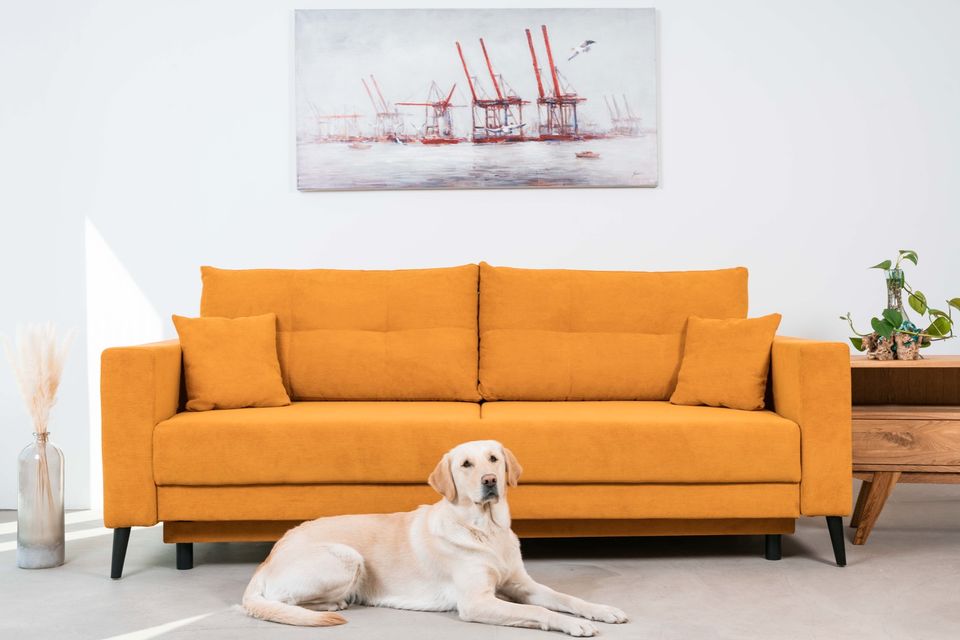 Schlafsofa „Luisa“ 240cm | Ecksofa Cord in Hamburg