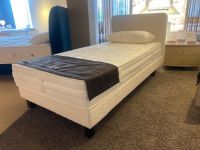 Superba Boxspringbett 100x200cm Stoff creme/weiß Bett verstellbar München - Allach-Untermenzing Vorschau