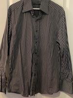 Gucci Hemd Herren schwarz mit weißen Streifen Gr. XL, Kragenweite Nordrhein-Westfalen - Meerbusch Vorschau