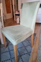 4 Stühle Stuhl Polster Buche grün grau Microfaser Höffner Berlin - Köpenick Vorschau
