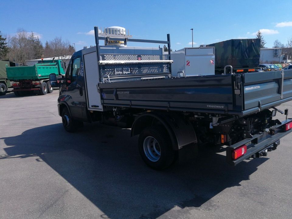 Iveco Daily 70C18 H mit Meiller Trigenius Kipper in Kaufbeuren