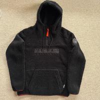 Napapijri Fleece Pullover Hoodie Black Size L Wandsbek - Hamburg Rahlstedt Vorschau