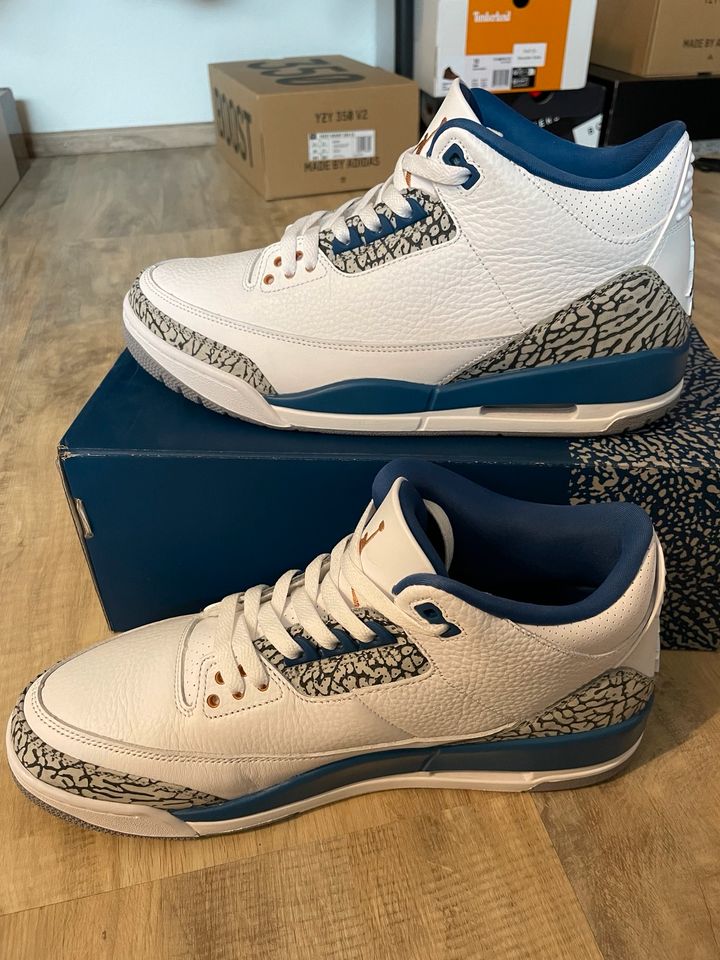 Jordan 3 Wizards Gr.45 in Schwanau