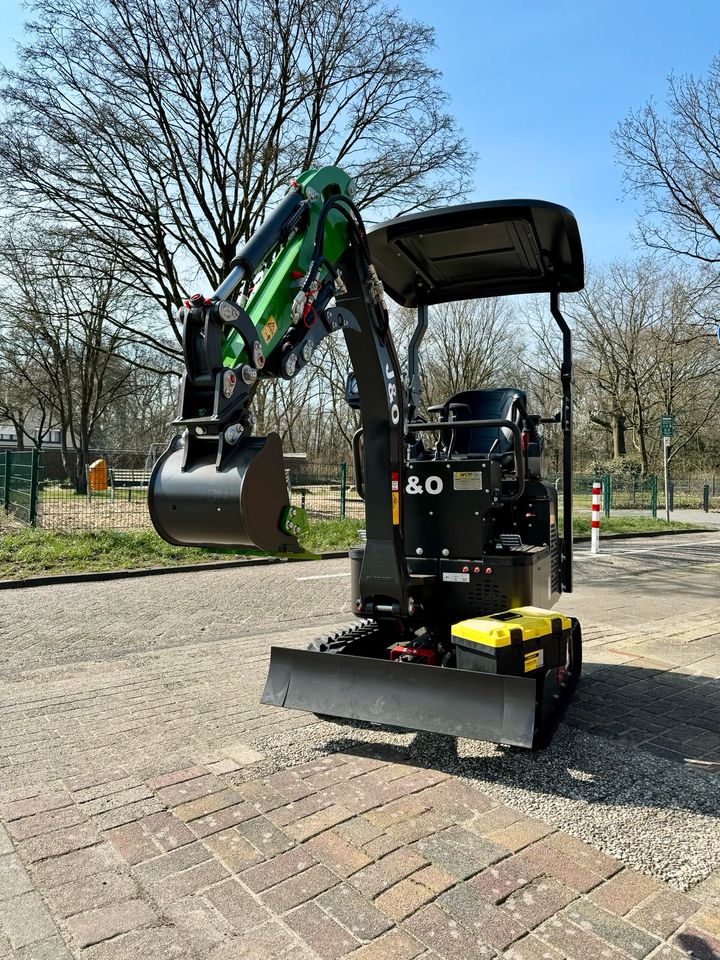 J&O Minibagger CTX 8010 mit Servo Steuerung Hydraulischem Daumen in Nordhorn