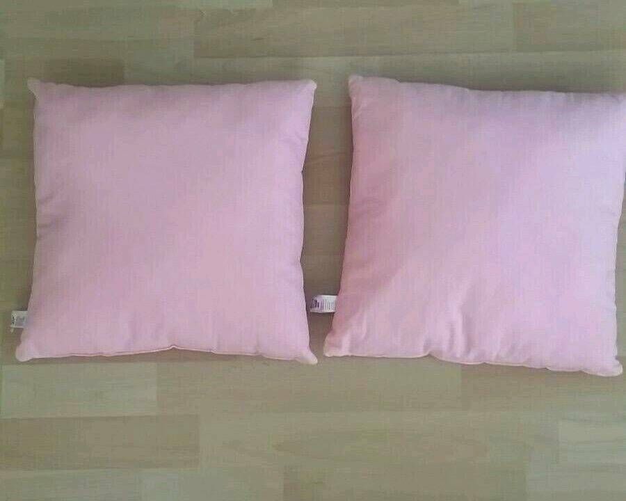 Kissen rosa Farbe ca 30×30cm  Mädchen Kinderzimmer Sofakissen in Rosenberg