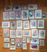 30 x Kunstdruck Blumen  ANTIK Lithografie  Frühling 20ziger Jahre Berlin - Mitte Vorschau