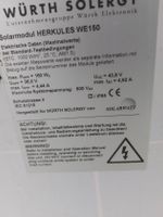 PV Module Herkules WE 150 Solarwatt Baden-Württemberg - Alfdorf Vorschau