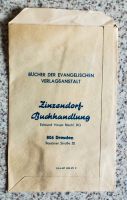 Reklame Tasche Dresden Zinzendorf Buchhandlung Edmund Haupt Nachf Sachsen - Czorneboh Vorschau