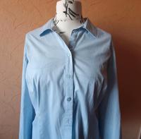 Bluse, langer Arm, blau, tchibo, Gr. 42 Niedersachsen - Salzgitter Vorschau