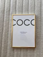 Desenio Bild Coco Chanel mit Metallrahmen Gold Hamburg-Nord - Hamburg Barmbek Vorschau