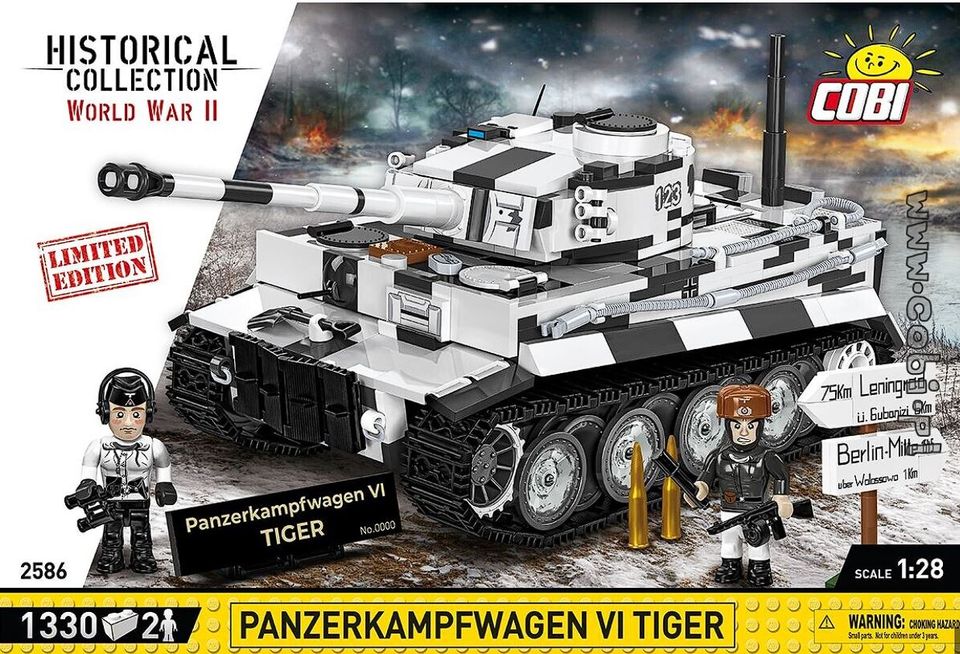 Cobi 2586 Panzerkampfwagen VI Tiger - Limited *sofort lieferbar* in Dresden