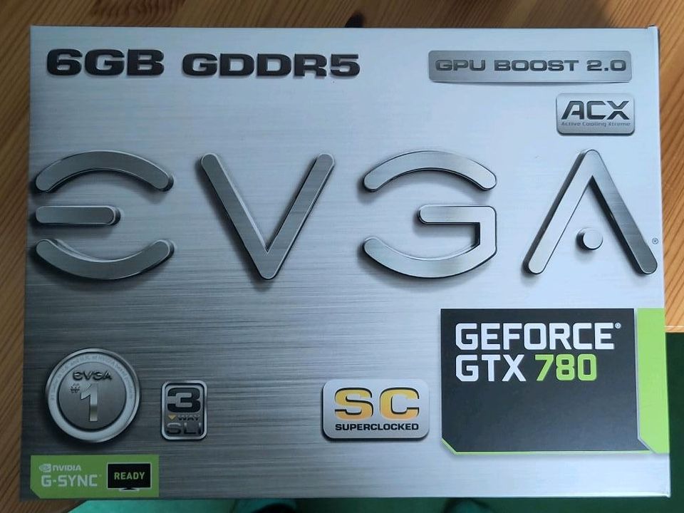 EVGA GeForce GTX 780 superclocked in Bad Salzuflen