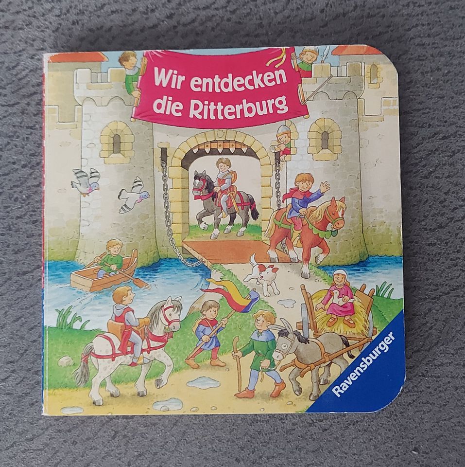 3 Mini-Bücher: Weihnachtslieder, Ritterburg, Der helle Stern in Koblenz