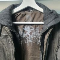 Gipsy Lederjacke/Mantel grau Niedersachsen - Neu Wulmstorf Vorschau