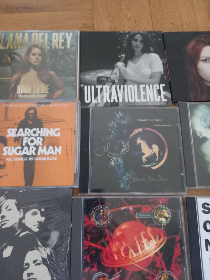 Klasse CD Sammlung  Lana Del Rey Annenmaykantereit Moby Indie in Ofterdingen