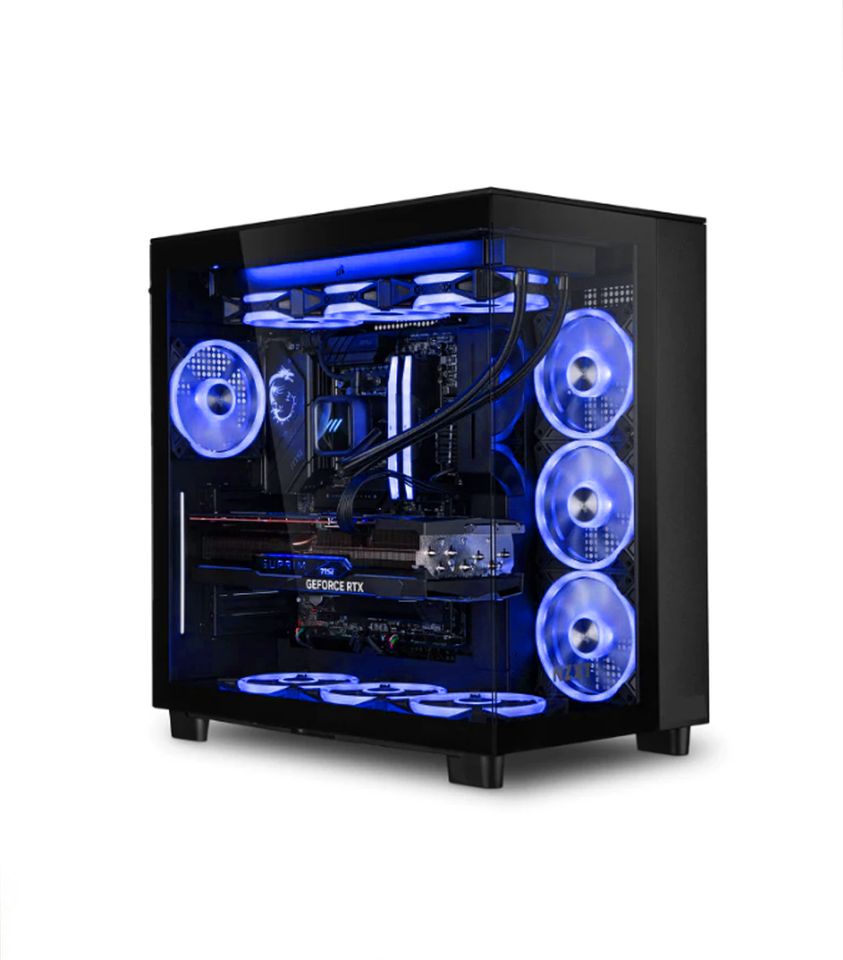 Ultra Gaming PC RGB Workstation | Nvidia RTX 4090 24gb | AMD AM5 Ryzen 9 7950x3D 16x 4,2ghz | 64gb DDR5 RAM | 1 Jahr Garantie | Wifi | Bluetooth | Windows 11 pro | Neu | Warzone MW3 Fortnite in Hamburg