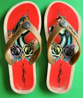 ED HARDY FLIP FLOPS Zehentrenner/ Damen Gr.39 Niedersachsen - Norden Vorschau