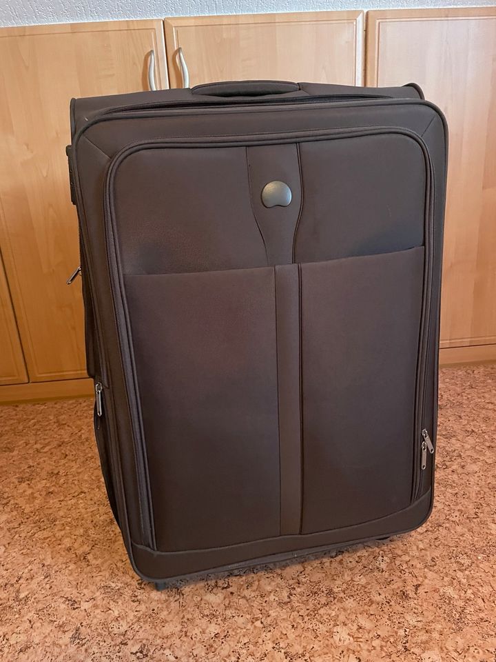 Koffer  von Delsey XXL braun 4 Räder Reisekoffer in Löhne
