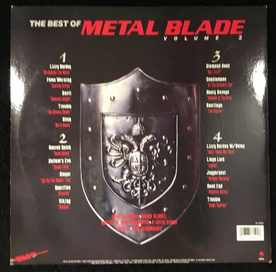 Metal Blade Vol. 3 - 2 LP Sampler Vinyl in Lemförde