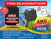 1780W Balkonkraftwerk 445W black Aiko Module  800W Growatt WR Dortmund - Aplerbeck Vorschau